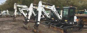 Digger Hire Burton on Trent - E10 to E80 8 Ton Diggers and Breakers - Mobile