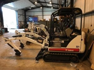 Used plant for Sale in Derby - Bobcat 321 digger and breaker